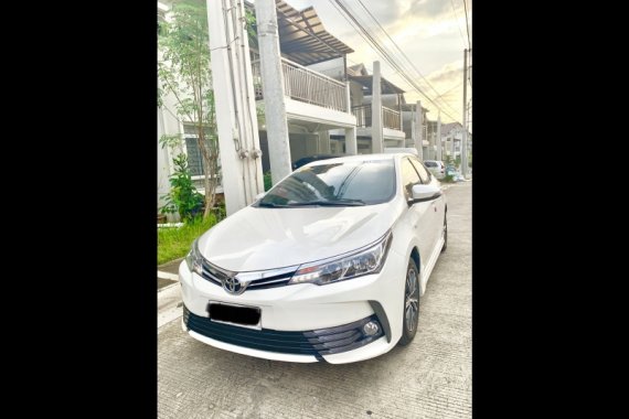 Sell White 2018 Toyota Corolla Altis in Quezon City