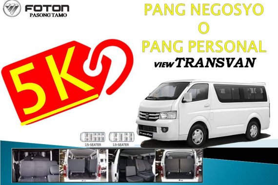 2020 Foton View Transvan