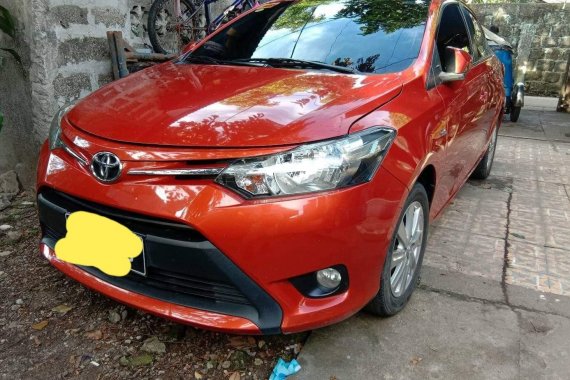 Sell Orange 2016 Toyota Vios Sedan in Valenzuela