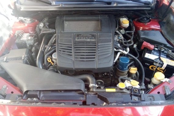 Red Subaru Wrx 2014 Hatchback for sale in Navotas