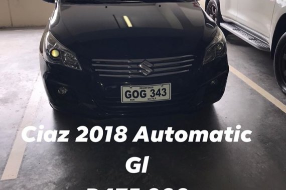 SUZUKI CIAZ 2018 AUTOMATIC BLACK (MANILA/MAKATI)