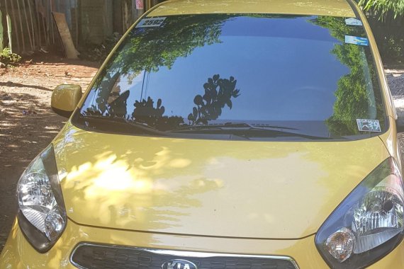 Selling Yellow Kia Picanto 2015 in Caloocan