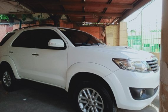 Toyota Fortuner G 2014 model 