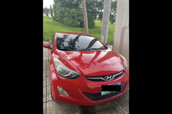 Red Hyundai Elantra 2012 for sale in Muntinlupa
