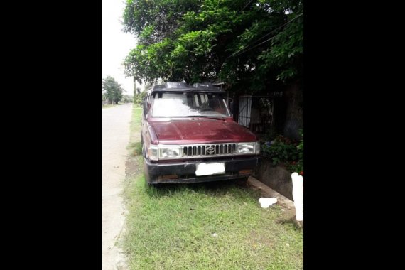 Red Toyota Tamaraw 1995 for sale in Tangub