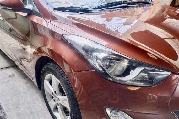 Bronze Hyundai Elantra 2013 for sale in Manila