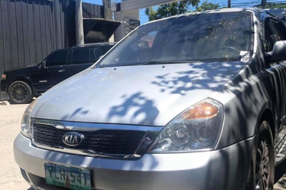 Sell Silver 2012 Kia Carnival in Cebu City