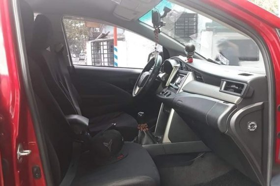 Red Toyota Innova 2016 for sale in Marikina