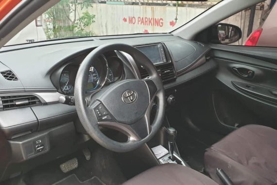 Selling Orange Toyota Vios 2018 in Muntinlupa