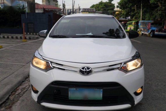 White Toyota Vios for sale in Manila