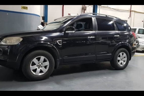 Selling Black Chevrolet Captiva 2008 SUV / MPV in Quezon City