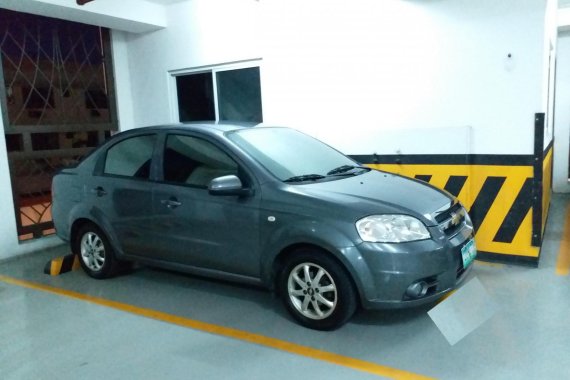 Grey Chevrolet Aveo 2007 Sedan for sale in Manila