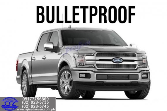 Brand New 2020 Ford F-150 Bulletproof Level 6 4X4 Platinum Bullet Proof Armored F150 F 150 Silver