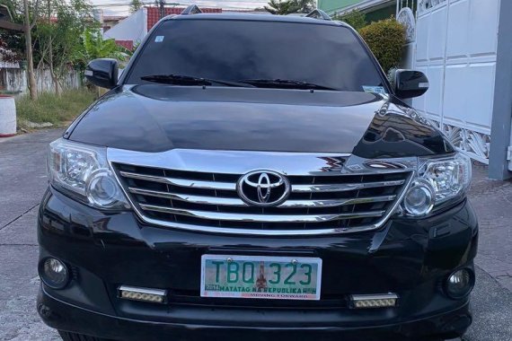 Black Toyota Fortuner for sale in Manila