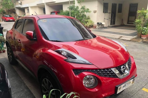 Red Nissan Juke 2017 for sale in Quezon City