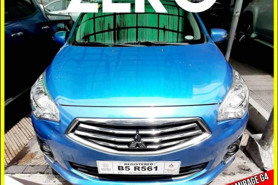 Selling Blue Mitsubishi Mirage g4 for sale in Valenzuela