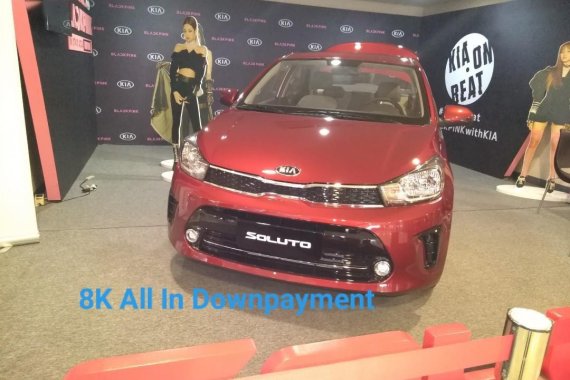 Red Kia Soluto for sale in Pasay city