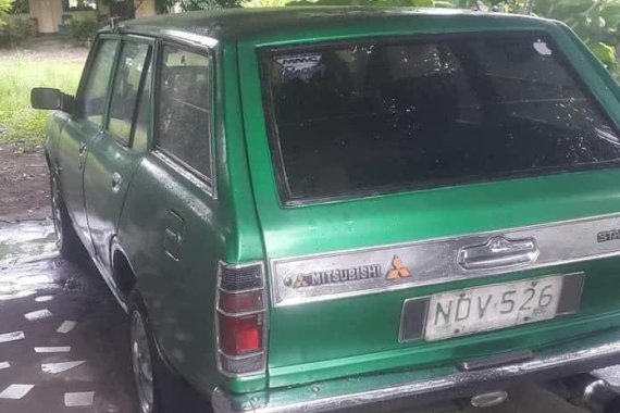 Selling Green Mitsubishi Galant in Dauin