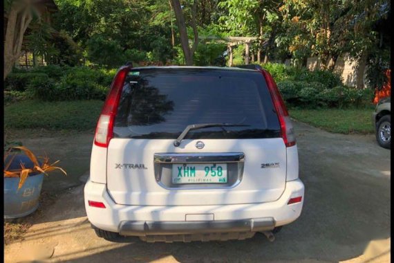 White Nissan X-Trail for sale in Pasig city