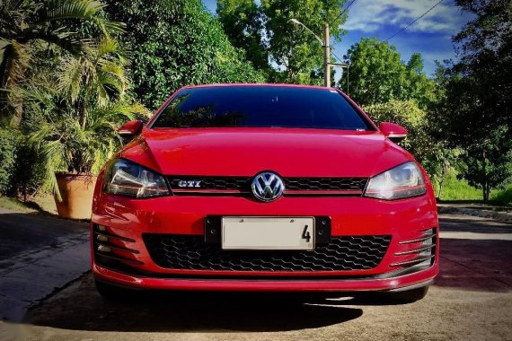 Selling Red Volkswagen Golf for sale in Antipolo