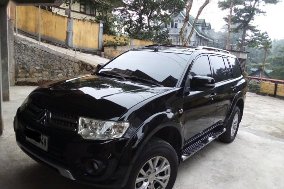 Sell Black 2014 Mitsubishi Montero sport in Baguio