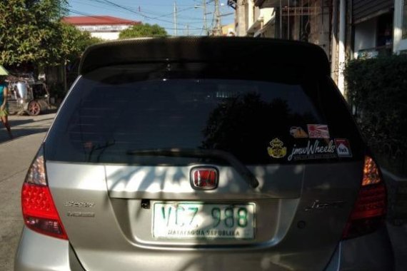 Silver Honda Jazz for sale in Manila