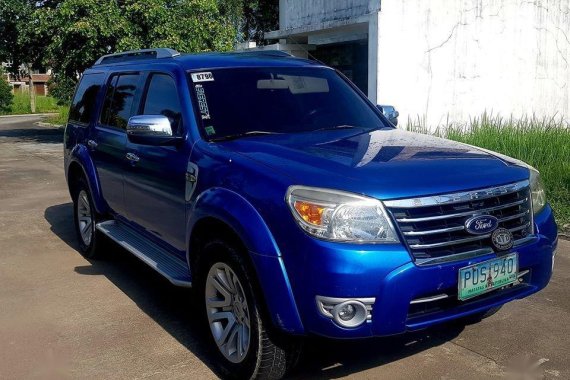 Blue Ford Everest for sale in Bacolor