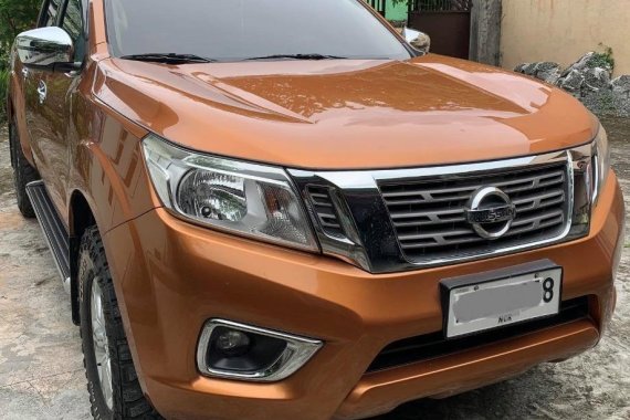 Orange Nissan Navara 2015 for sale in San Mateo