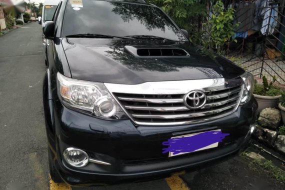 Black Toyota Fortuner for sale in San Juan