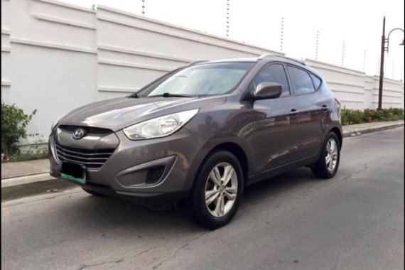 Grey Hyundai Tucson 2007 for sale in Quezon City