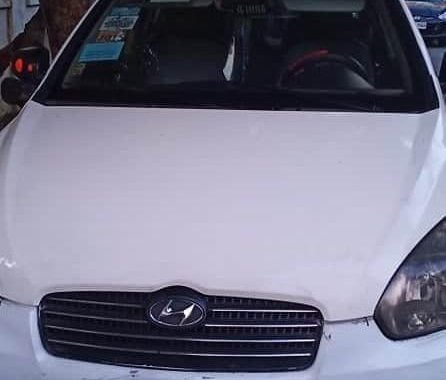 White Hyundai Accent for sale in Manila