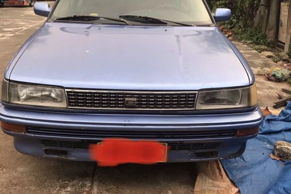 Blue Toyota Corolla 1992 for sale in Butuan