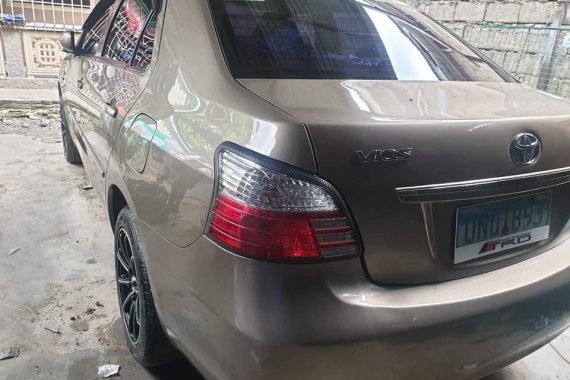 Beige Toyota Vios 2013 for sale in Manila