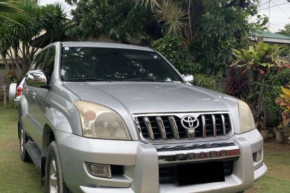 Silver Toyota Land cruiser prado for sale in Cebu City