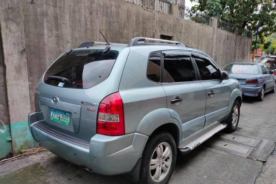 Selling Blue Hyundai Tucson 2008 in Manila