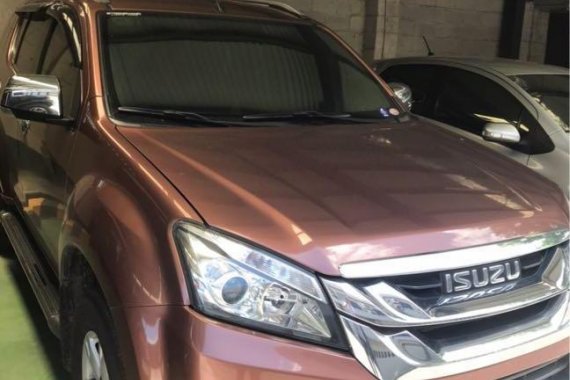 Purple Isuzu Mu-X for sale in Manila