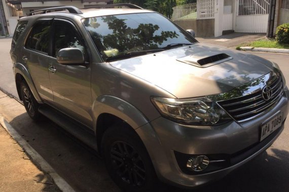 Sell Silver Toyota Fortuner in Quezon City