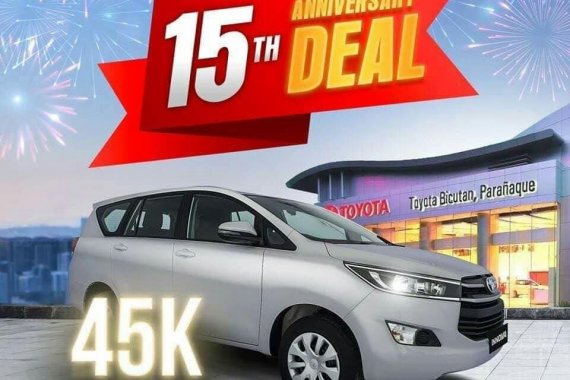 Silver Toyota Innova for sale in Makati