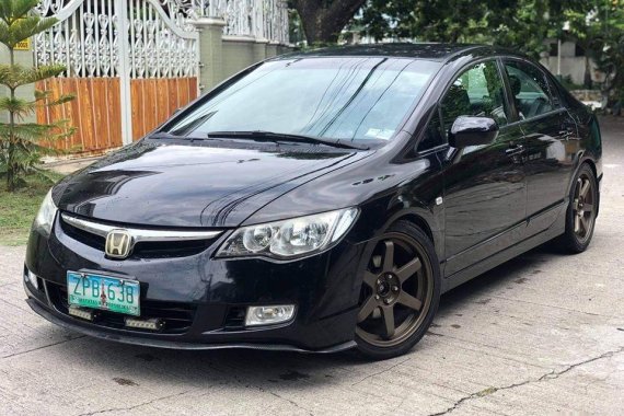 Selling Black Honda Civic 2008 in Manila