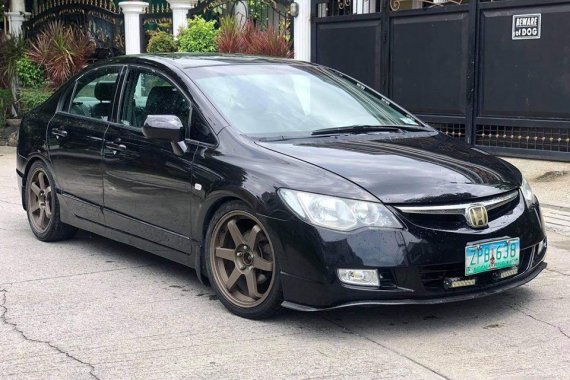 Sell Black 2008 Honda Civic in Manila