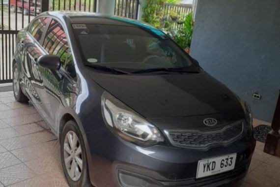 Grey Kia Rio for sale in Cebu City