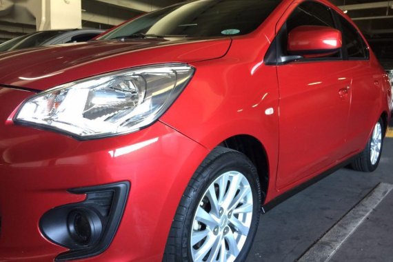 Red Mitsubishi Mirage for sale in Manila