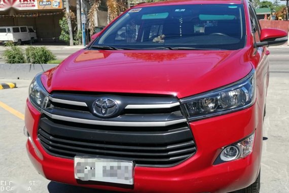 Red Toyota Innova for sale in Danao