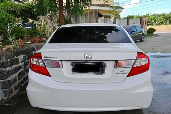 Orchid White Pearl 2015 Honda Civic For Sale with warranty for a good price