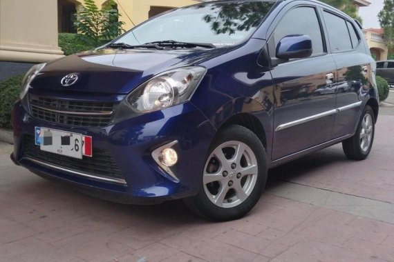 Sell Blue 2016 Toyota Wigo in Manila