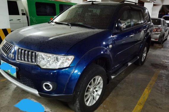 Blue Mitsubishi Montero for sale in Quezon City