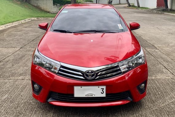 Red Toyota Corolla altis for sale in Manila