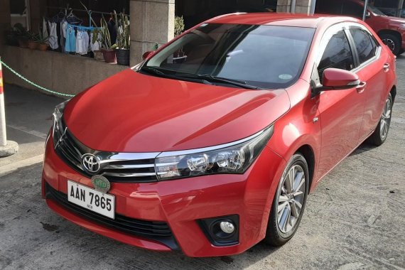 Red Toyota Corolla altis for sale in Quezon City