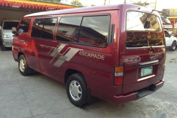 Sell Red 2010 Nissan Urvan Van in Mandaue