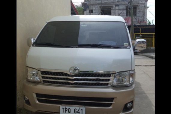 Sell Silver 2012 Toyota Hiace in Muntinlupa